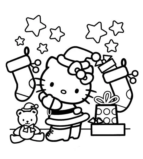 Festive Hello Kitty design