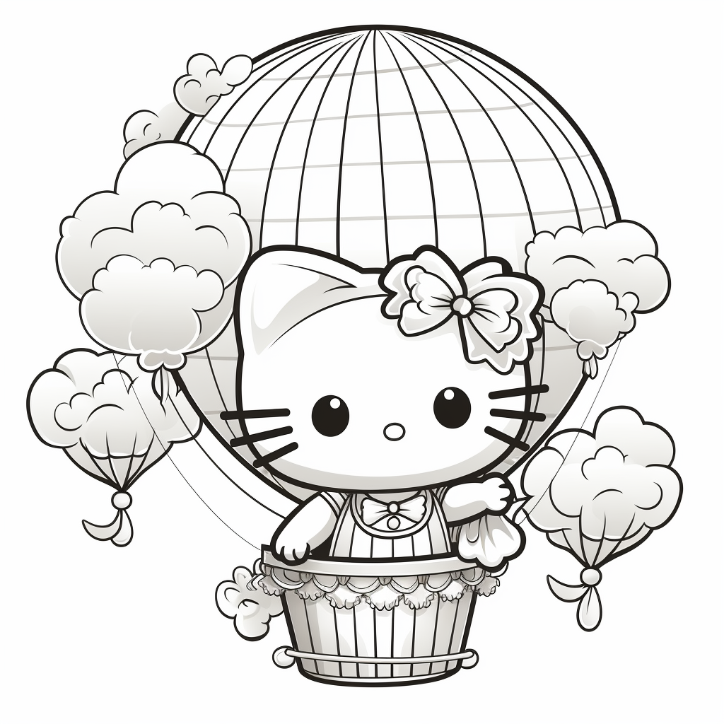 Hello Kitty exploring cultures